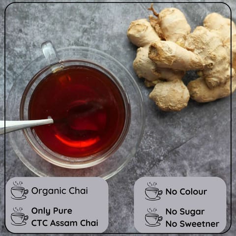 Radhikas Fine Teas and Whatnots ZESTFUL Ginger Chai - The Benefits of Zestful Ginger Chai for Your Health and Wellness