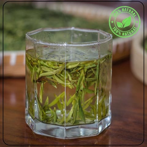 Radhikas Fine Teas and Whatnots ENERGY China Longjing Leaf - A Pan-Roasted Green Tea for Energy and Health