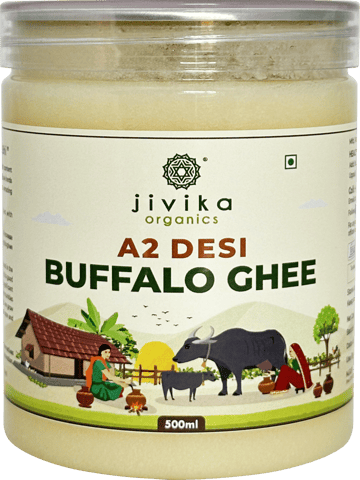 Jivika Organics Buffalo Ghee (500ml)