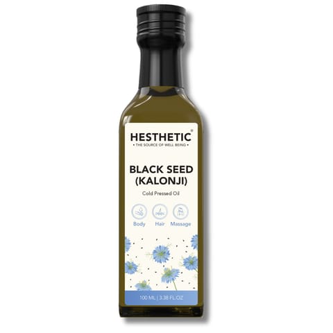 Hesthetic Cold Pressed Black Cumin Seed Kalonji Oil (100 ml)