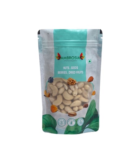 Ambrosia Natural & Whole Cashew W320 (200 gms)