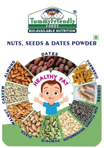 TummyFriendly Foods Premium Nuts, Seeds and Dates Powder | Dry Fruits Powder for Baby - 100 gms Cereal (100 gms)