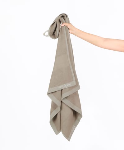 Doctor Towels Bamboo Terry Bath Towel Pack of 1 - Sierra Taupe Color