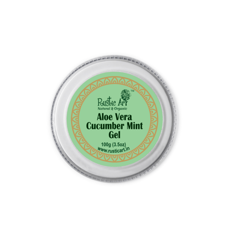 Rustic Art Aloe Vera Cucumber Mint Gel (100 gms)