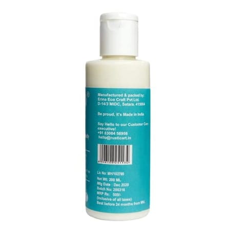 Rustic Art Blueberry Organic Hand and Body Lotion MINI | Sal Butter, Almond Oil & Tomato Extract | 100 ML