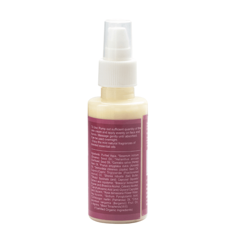 Rustic Art Organic Rose Bergamot Skin Cream | Face & Body Moisturizer | All Skin Types (50 ml)