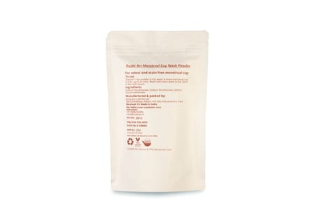 Rustic Art Natural Menstrual Cup Wash Powder (250 gms)