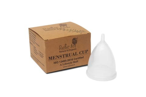 Rustic Art organic Menstrual Cup Large (Only Cup)