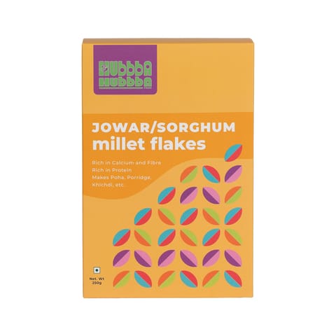 Hubbba Hubbba Jowar/Sorghum Millet Flakes