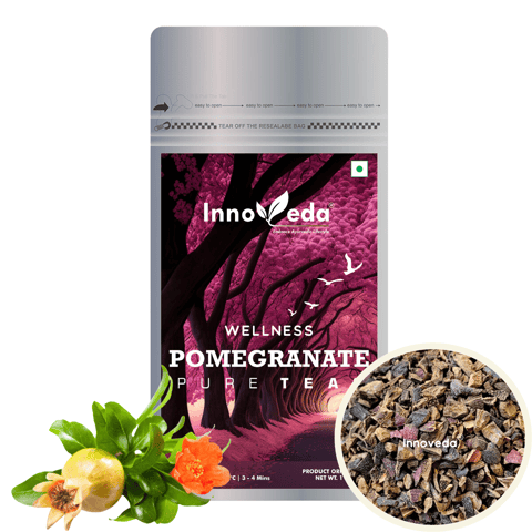 Innoveda Pomegranate Flower Tea (28 gms, 25-35 Tea Cups)