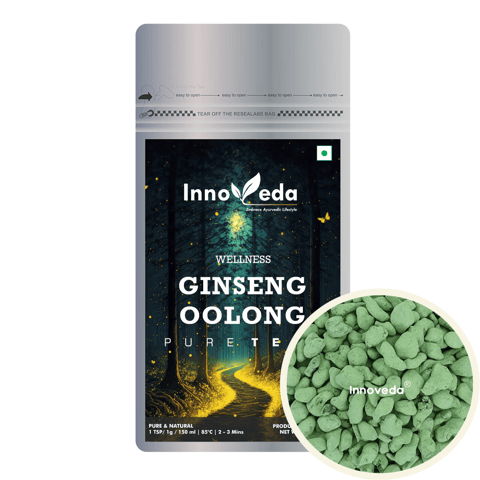 Innoveda Ginseng Oolong Tea (50 gms, Makes 40-50 Tea Cups)