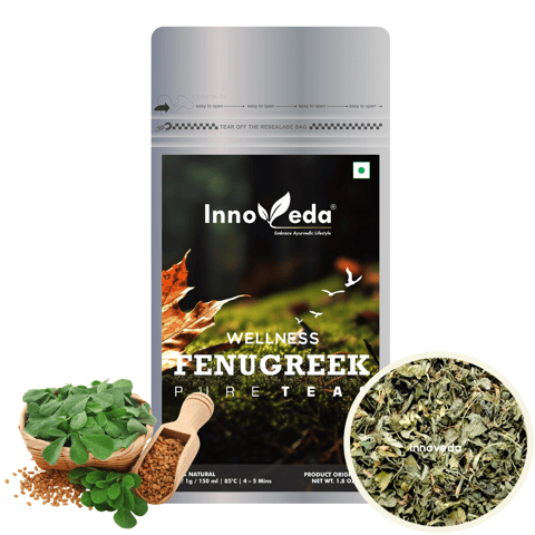 Innoveda Fenugreek Leaf Tea For Nursing Mother (50 gms, 40-50 Tea Cups)