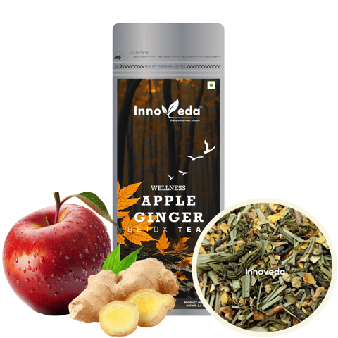 Innoveda Apple Ginger Green Tea (100 gms)