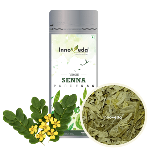 Innoveda Senna Leaf Constipation Support Tea (50 gms, Makes 50 - 60 Cups)