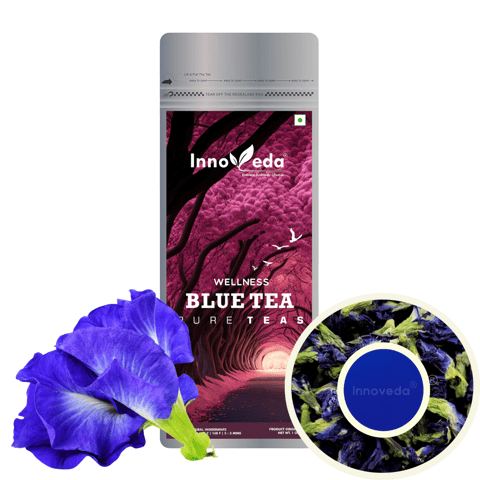 Innoveda Blue Pea Tea (28 gms, Makes 25-35 Tea Cups)