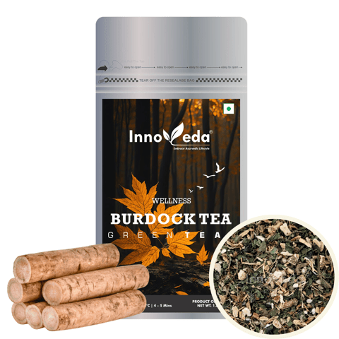 Innoveda Burdock Detox Tea (50 gms, Makes 50-60 Tea Cups)