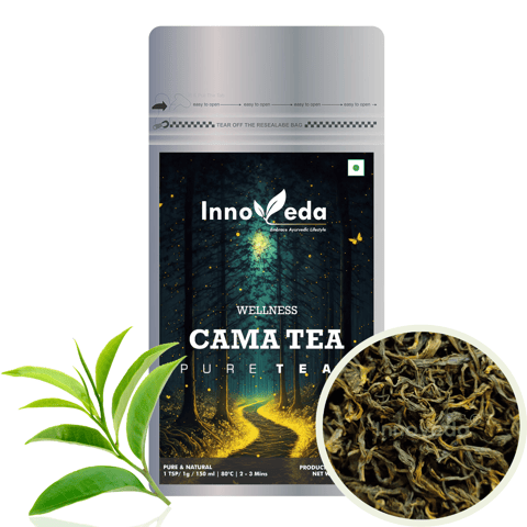 Innoveda Cama Green Tea (28 gms, Makes 25-35 Tea Cups)