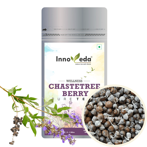 Innoveda Chaste Berry For Female Health (100 gms, Makes 50-60 Tea Cups)