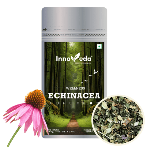 Innoveda Echinacea Herb Winter Tea (50 gms, Makes 40-50 Tea Cups)