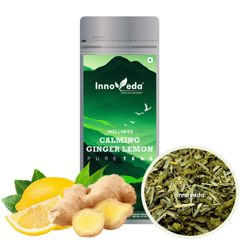 Innoveda Calming Ginger Lemon Tea (100 gms)
