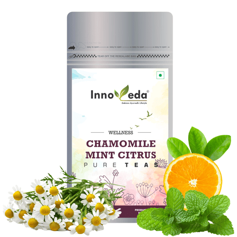 Innoveda Chamomile Mint Citrus Green Tea (50 gms)