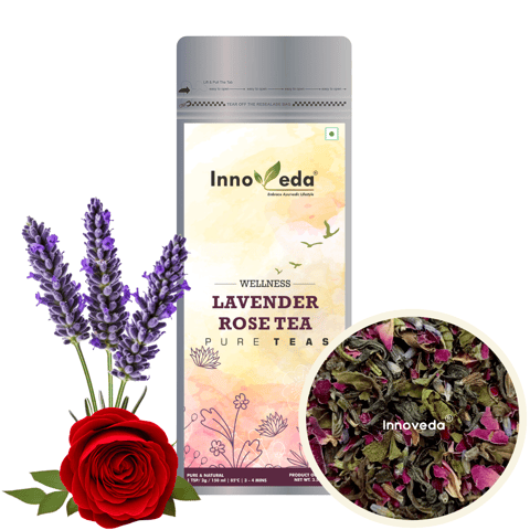 Innoveda Lavendar Rose Green Tea (28 gms)