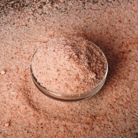 Green Habit Himalayan Pink Rock Salt Powder (500 gms pack)