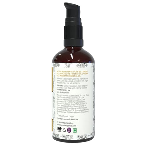 Orive Organics 10 oils in 1 Avocada and Walnut  Hair Nourisher 100ml