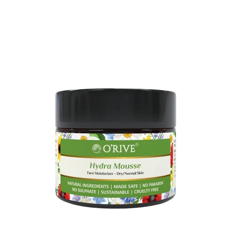 Orive Organics Hydra Mousse Moringa and Jojoba oil Facial Moisturizer 50ml