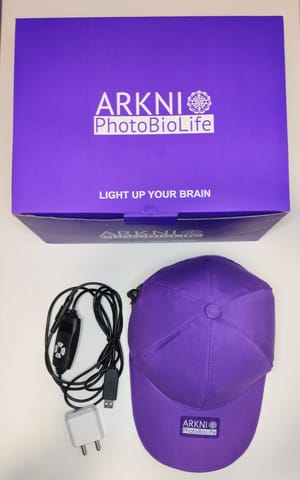 ARKNI Photobiolife tPBM Red & Near Infrared Cap wearable
