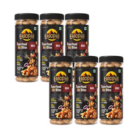 Superfoods Oat puffs combo BBQ (Pack of 6) 360gms