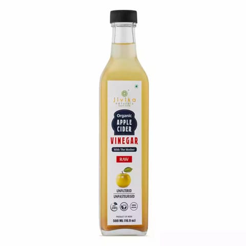 Jivika Naturals Apple Cider Vinegar with Mother (500 ml)