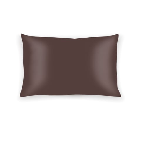 Esme Luxury Mulberry Silk Pillowcase- Brown