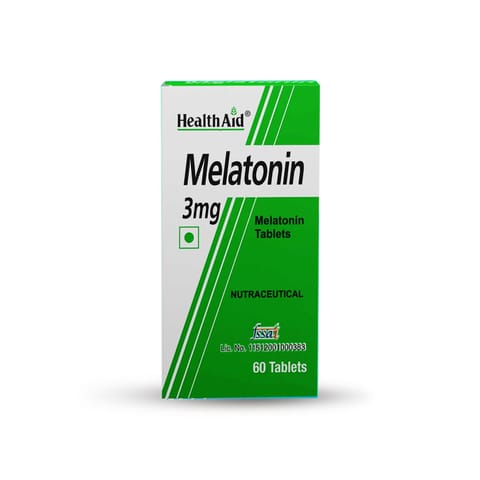 HealthAid Melatonin 3 mg - 60 Tablets