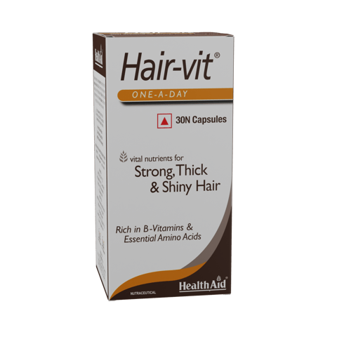 HealthAid Hair-vit? (Multivitamins for Hair) - 30 Capsules